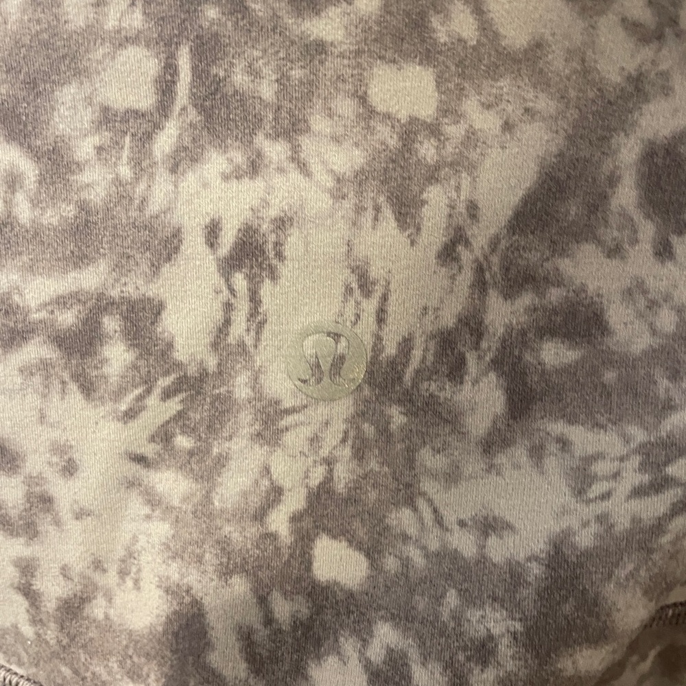 Lululemon Align 23in Cropped Leggings - Purple/Gray Tie Dye